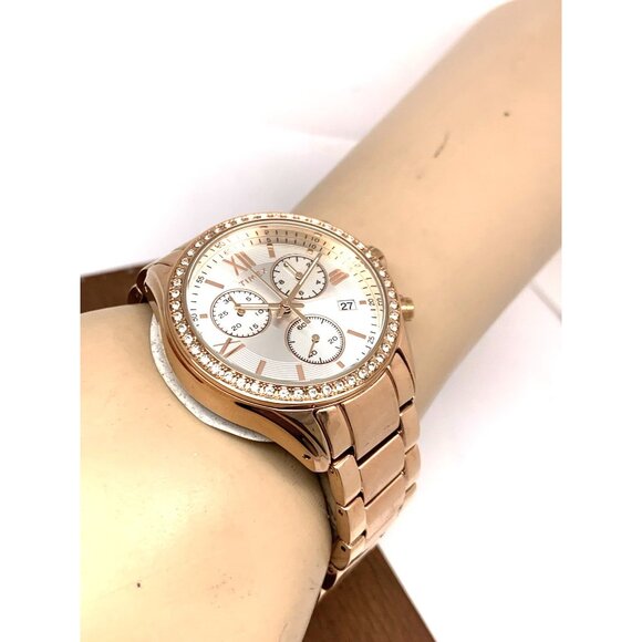 Timex Women's Watch TW2V57900 Quartz Chronograph Silver Dial Rose Gold 38mm - Picture 6 of 15